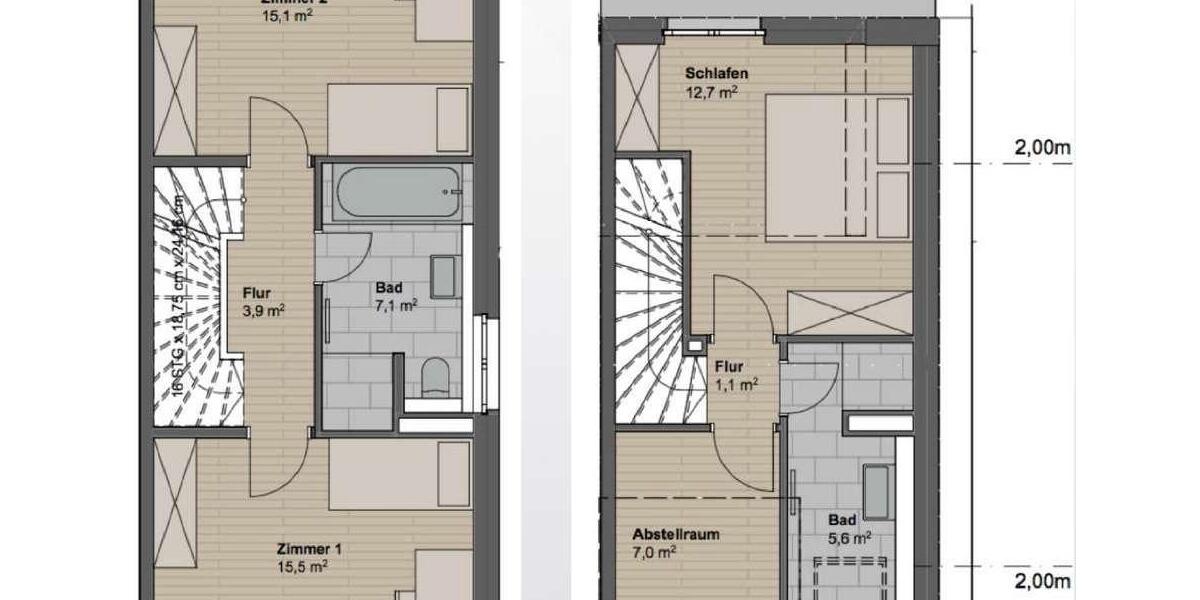 Doppelhaushälfte Frankfurt am Main Bonames - 5 Zimmer, 121 m&sup2;, 850.000&euro; | Angebot:25635735