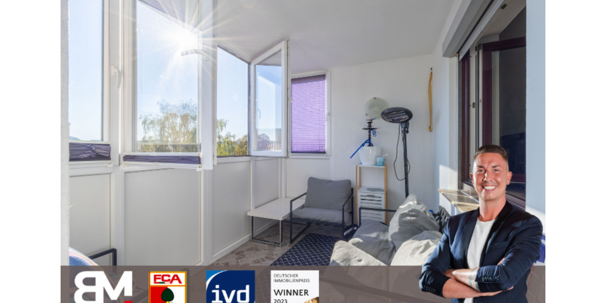 Charmante 3-Zimmer-Wohnung mit Wintergarten & Garage 3 zimmer