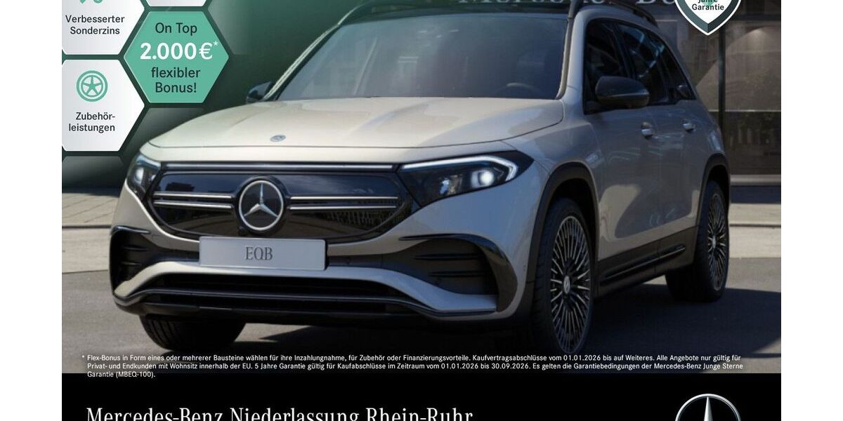 Mercedes-Benz EQB 8.578 km 39.990 &euro; Düsseldorf 40470