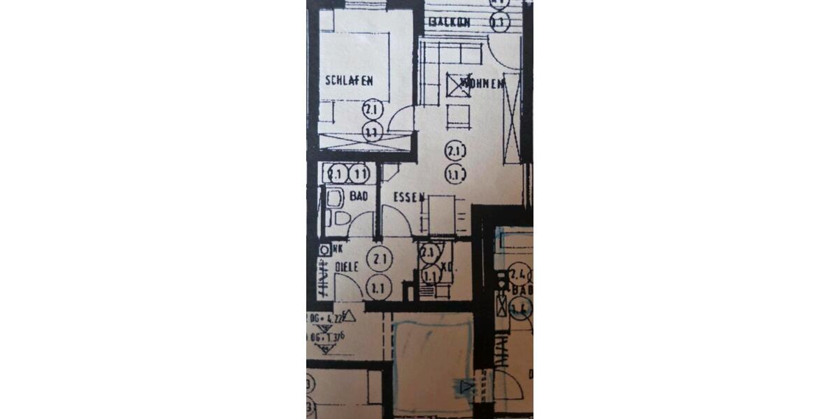 Etagenwohnung Sankt Wendel - 2 Zimmer, 47 m&sup2;, 107.000&euro; | Angebot:27144774
