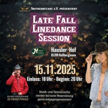 Late Fall Linedance Session 2025 / DJ Heinz Pohle 15.11.2025 Hausler-Hof