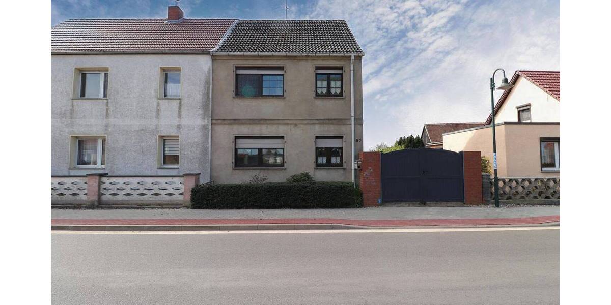 Doppelhaushälfte Tangerhütte Cobbel - 3 Zimmer, 110 m&sup2;, 85.000&euro; | Angebot:26260812