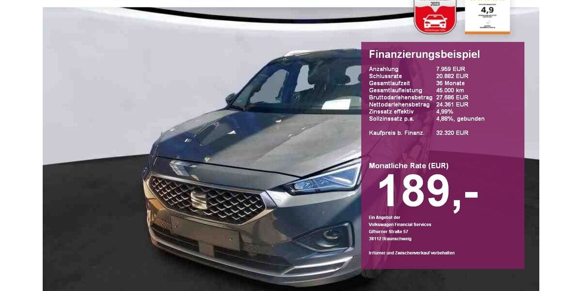 Seat Tarraco 23.300 km 32.320 &euro; Albbruck 79774