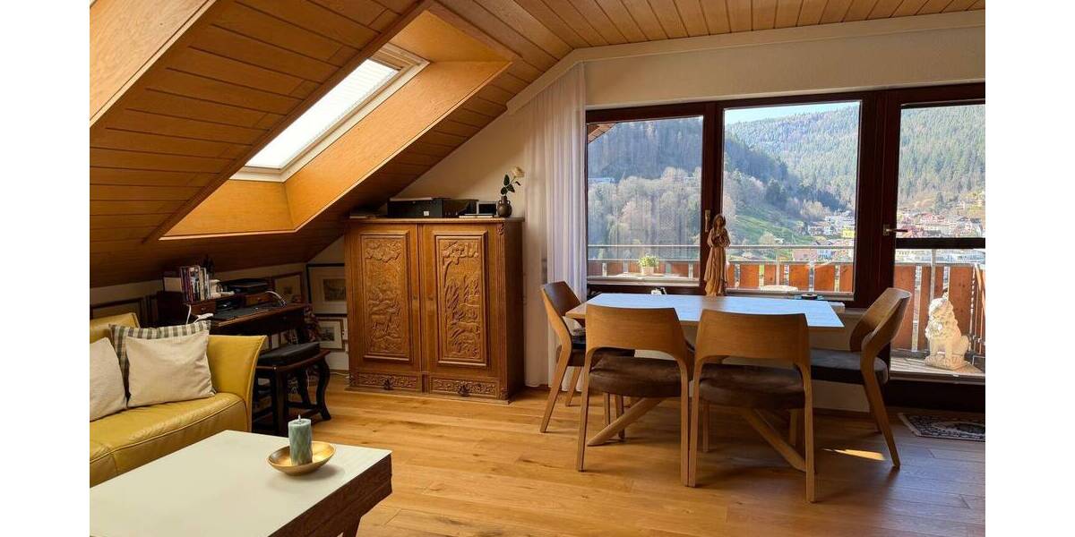 Etagenwohnung Bad Wildbad - 2 Zimmer, 55 m&sup2;, 185.000&euro; | Angebot:26217628