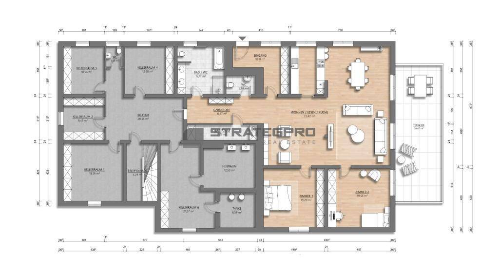 Mehrfamilienhaus, Wohnhaus Essenbach Oberahrain - 1 Zimmer, 379 m&sup2;, 850.000&euro; | Angebot:26346029