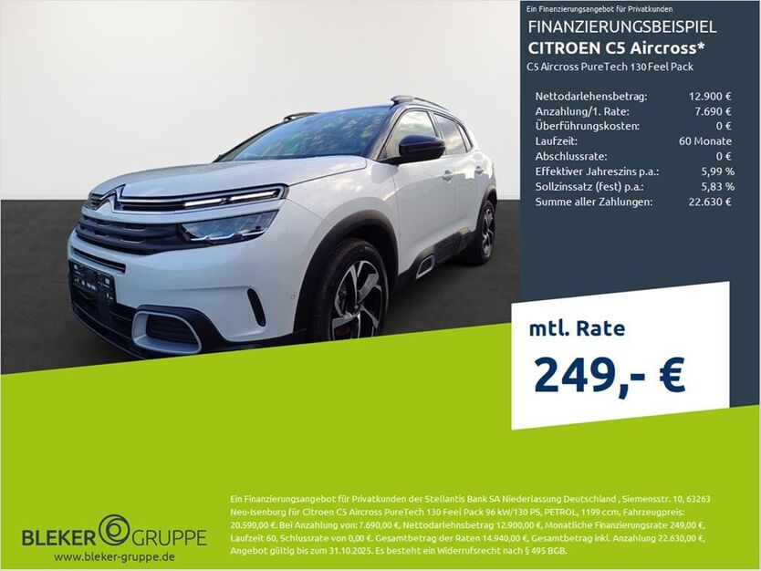 Citroen C5 Aircross 15.945 km 18.980 € Borken 46325