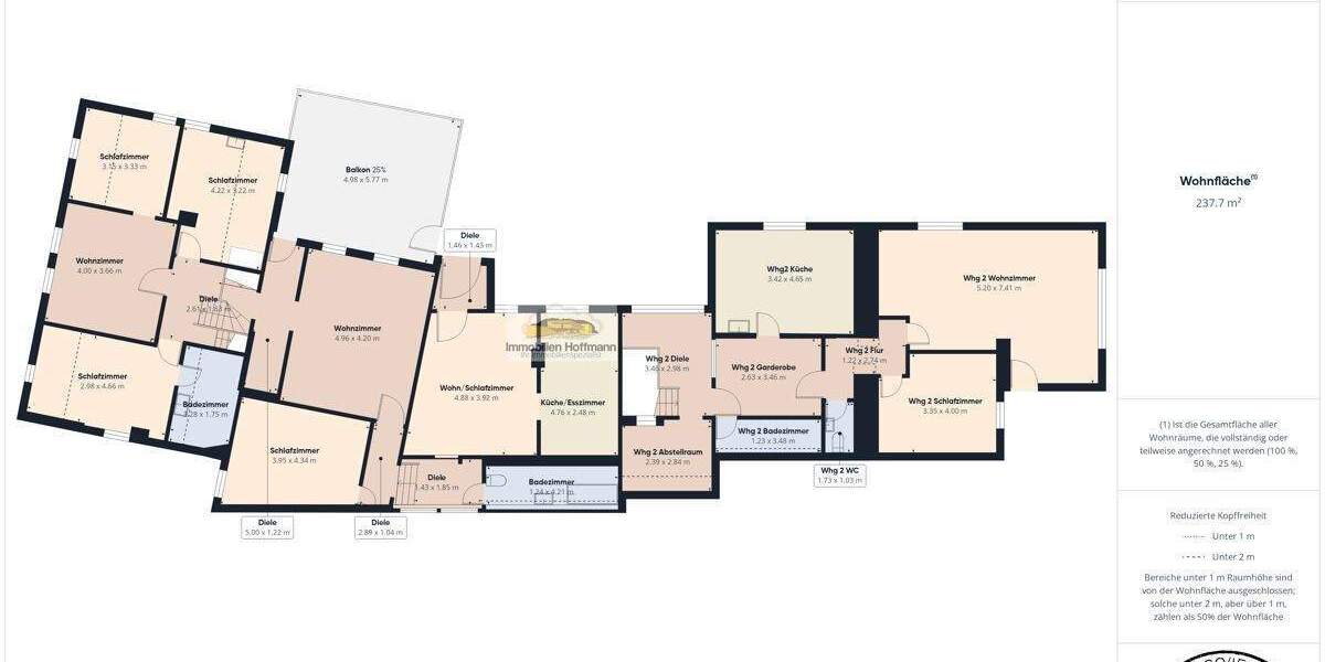 Mehrfamilienhaus, Wohnhaus Hasselroth Niedermittlau - 2 Zimmer, 307 m&sup2;, 385.000&euro; | Angebot:25699003