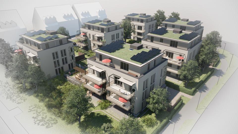 Moderne trifft Nachhaltigkeit - Ihr neues zu Hause im Dresdner Heidebogen - 4 Raumwohnung mit Garten 4 zimmer