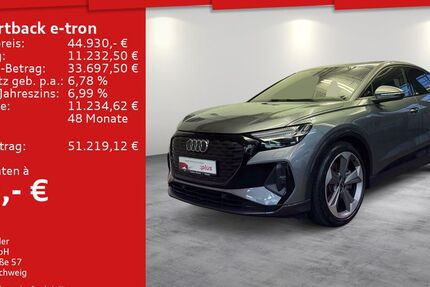 Audi Q4 e-tron 23.199 km 44.930 € Mosbach 74821