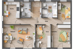 Bungalow Newel Butzweiler - 4 Zimmer, 108 m&sup2;, 349.000&euro; | Angebot:25780801