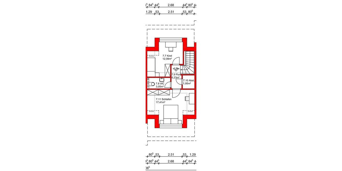 Etagenwohnung Bad Zwischenahn - 3 Zimmer, 100 m&sup2;, 1.300&euro; | Angebot:25904600