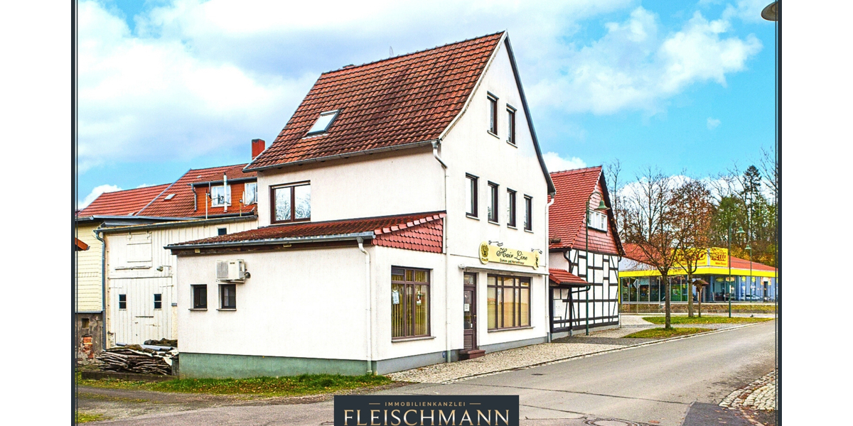 Ihr Investment-Angebot: Wohn- & Geschäftshaus mit Fachwerk-Charme in Tambach-Dietharz - Gewerbeobjekt Tambach-Dietharz Dietharz | Angebot:25780074
