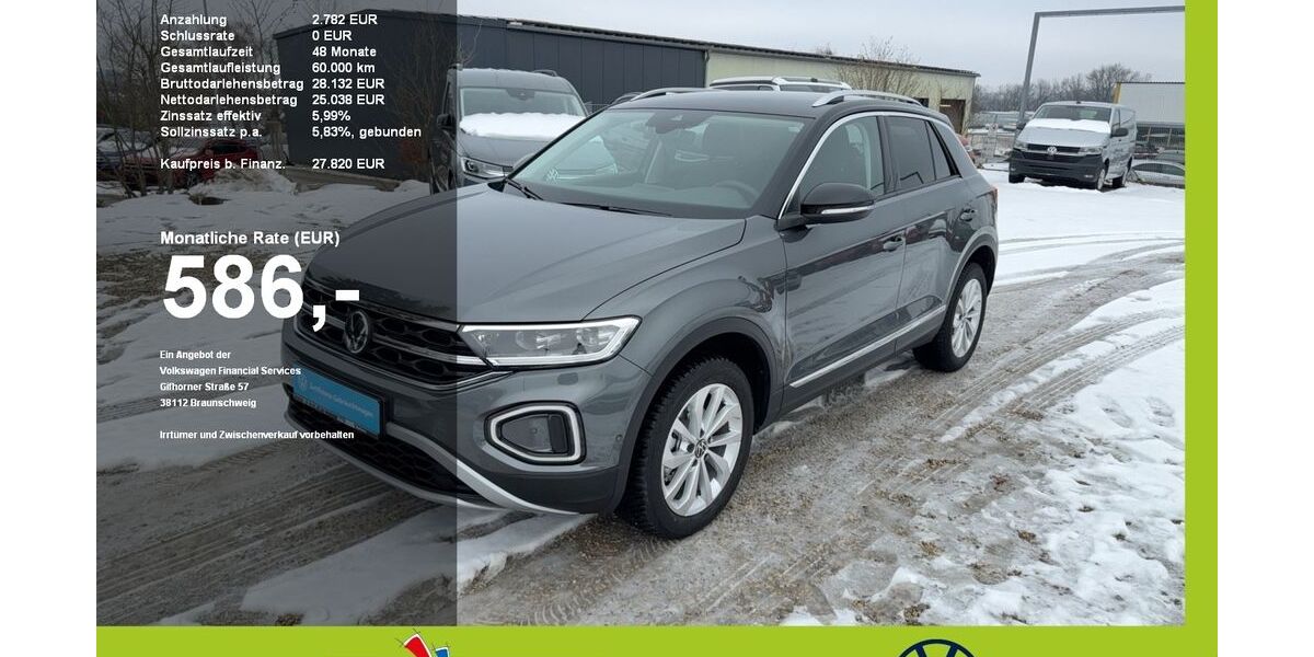 VW T-Roc 3.500 km 27.470 &euro; Mainburg 84048