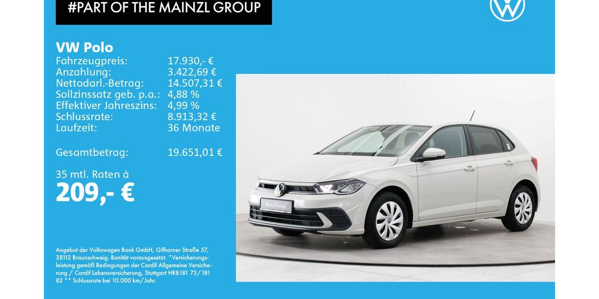 VW Polo 28.990 km 17.630 &euro; Bad Reichenhall 83435