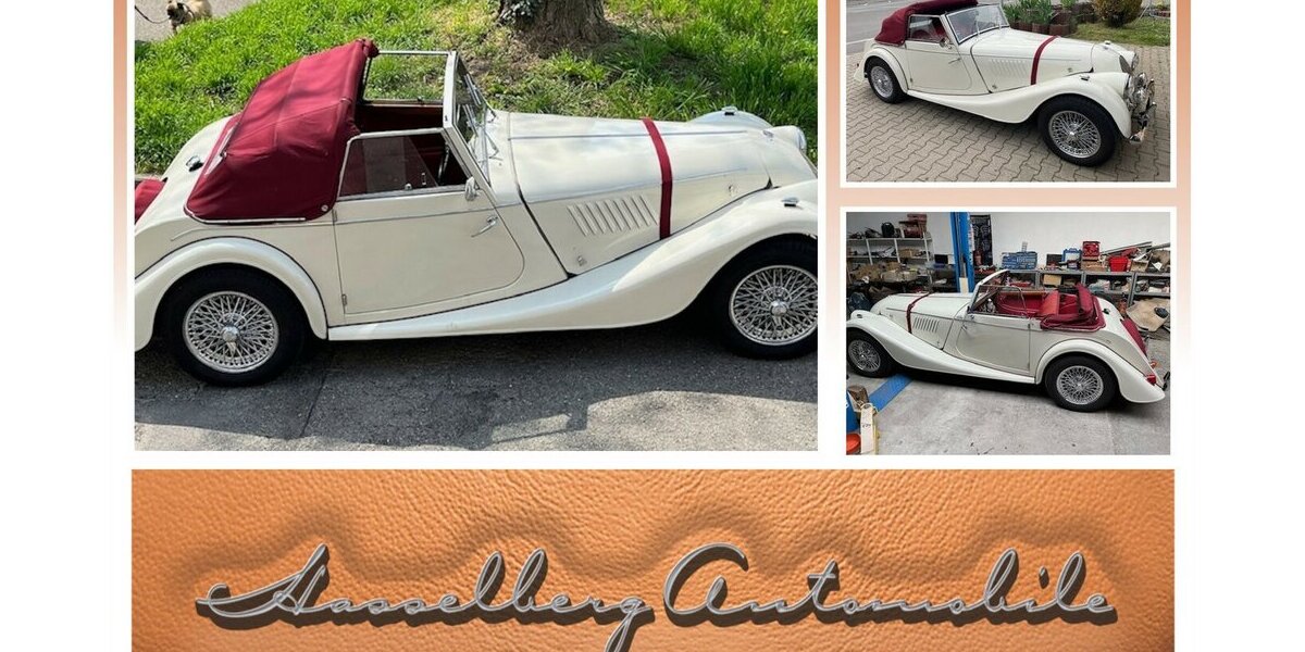 Morgan Plus 4 Landaulet 3 Pos.Verdeck Drophead Coupé 78.000 km 49.999 &euro; Hamburg 22339