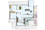 Dachgeschoßwohnung Edewecht - 2 Zimmer, 56 m&sup2;, 525&euro; | Angebot:26676424