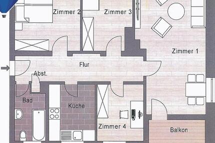 Mietwohnungen in Ottweiler 4 ZKB 4 zimmer