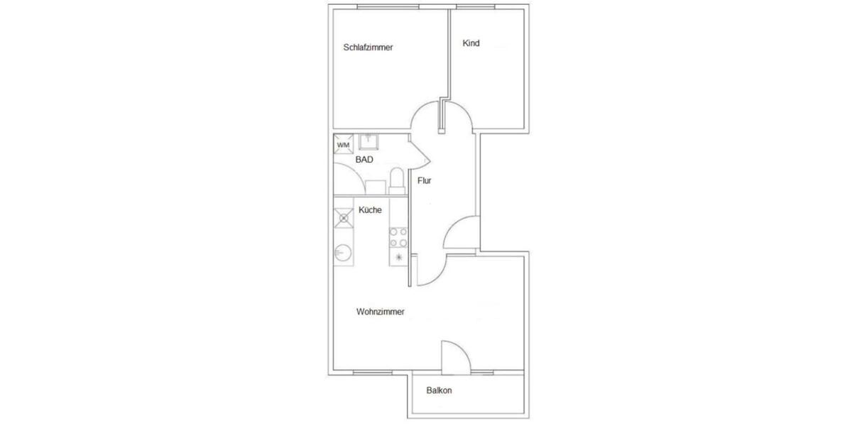 Dachgeschoßwohnung Rothenburg/Oberlausitz Oberlausitz - 3 Zimmer, 59 m&sup2;, 24.000&euro; | Angebot:26126652