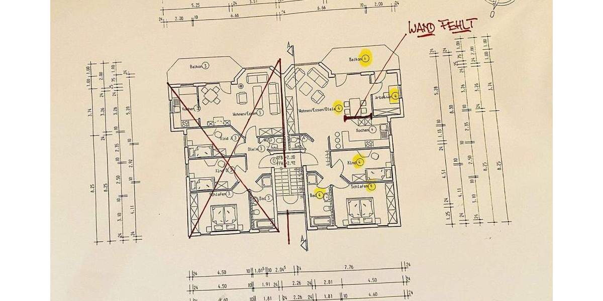 Etagenwohnung Pfedelbach - 3 Zimmer, 90 m&sup2;, 285.000&euro; | Angebot:25733296