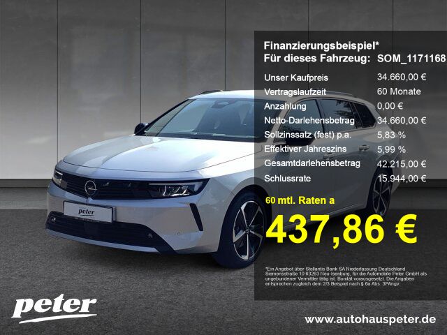 Opel Astra 17.900 km 34.660 € Göttingen 37079