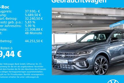 VW T-Roc 1.501 km 37.930 &euro; Stuttgart-Wangen 70188
