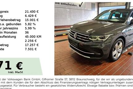 VW Tiguan 98.979 km 21.430 &euro; Dessau-Roßlau 06842