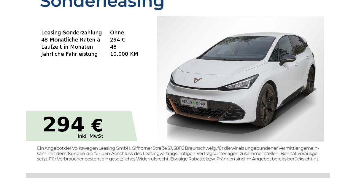 Cupra Born 20.150 km 28.740 &euro; Herzogenaurach 91074