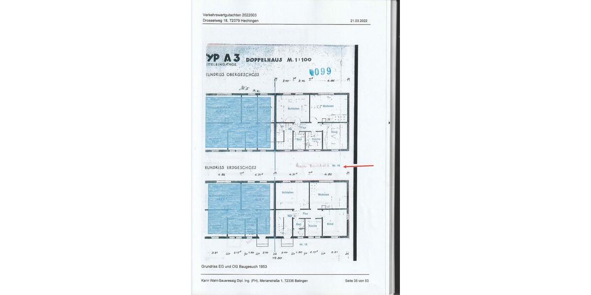 Doppelhaushälfte Rangendingen - 8 Zimmer, 118 m&sup2;, 260.000&euro; | Angebot:26588232