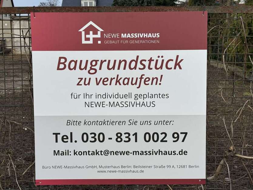 Grundstück zu verkaufen in Eberswalde 55.000 € 312 m²