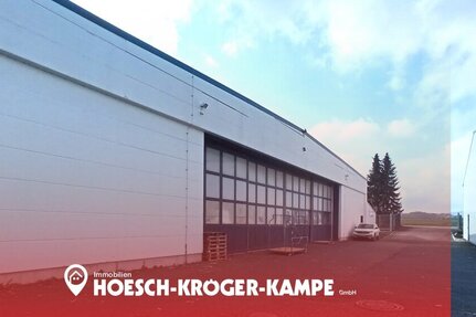Zwei auch einzeln anmietbare Hallen (ProduktionWerkstatt und Lagerung) in Kassel-Calden