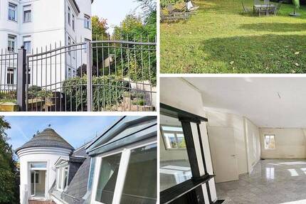 Eigentum mit Altbaucharme in bester Villenlage, Balkon, Kamin, gr. Garten, SUV-TG; viele Finanzierungsmodelle mgl. 5 zimmer
