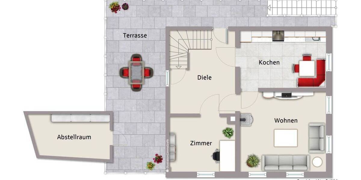 Einfamilienhaus Großhabersdorf - 4 Zimmer, 112 m&sup2;, 118.000&euro; | Angebot:26434034