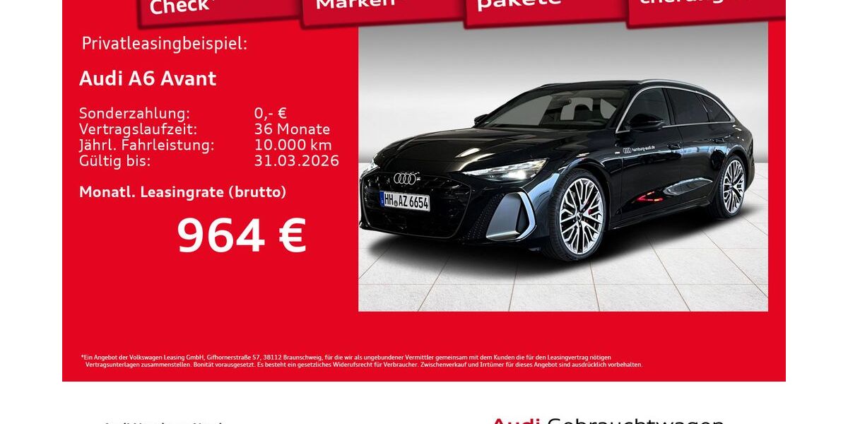 Audi A6 1.899 km 76.740 &euro; Hamburg 22419