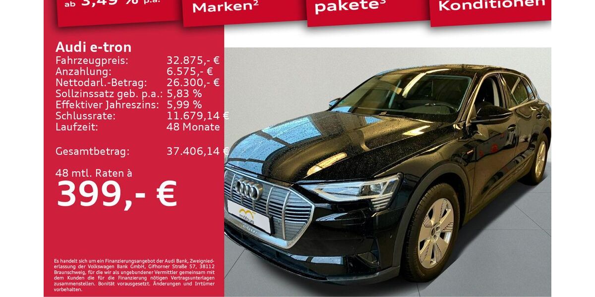 Audi e-tron 57.405 km 32.875 &euro; Berlin 13088