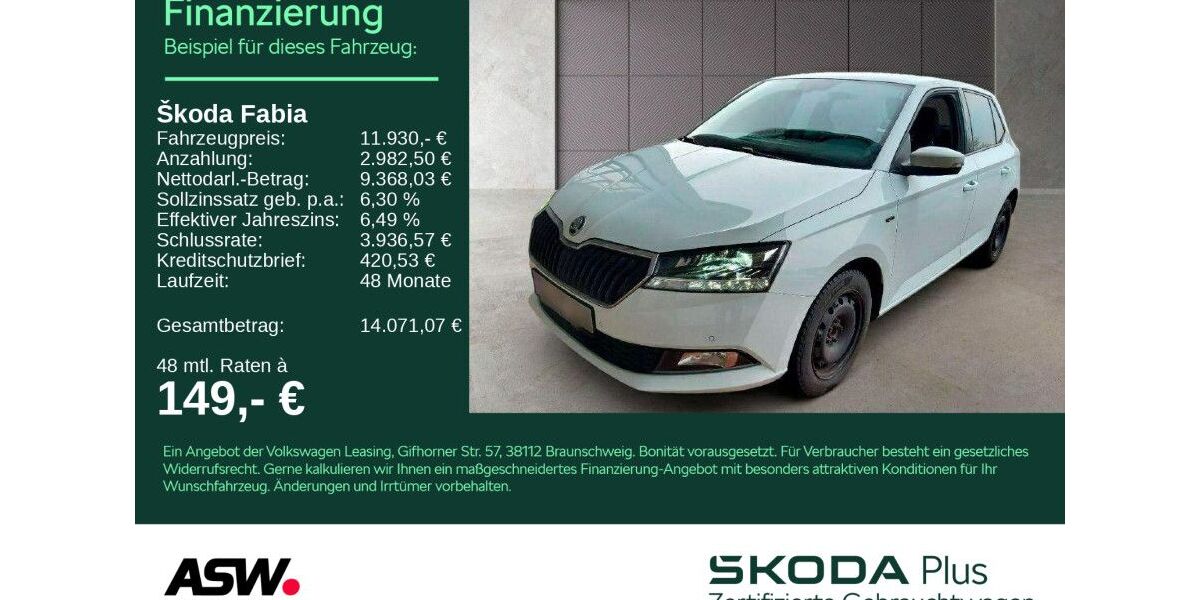 Skoda Fabia 80.900 km 11.930 &euro; Heilbronn 74076