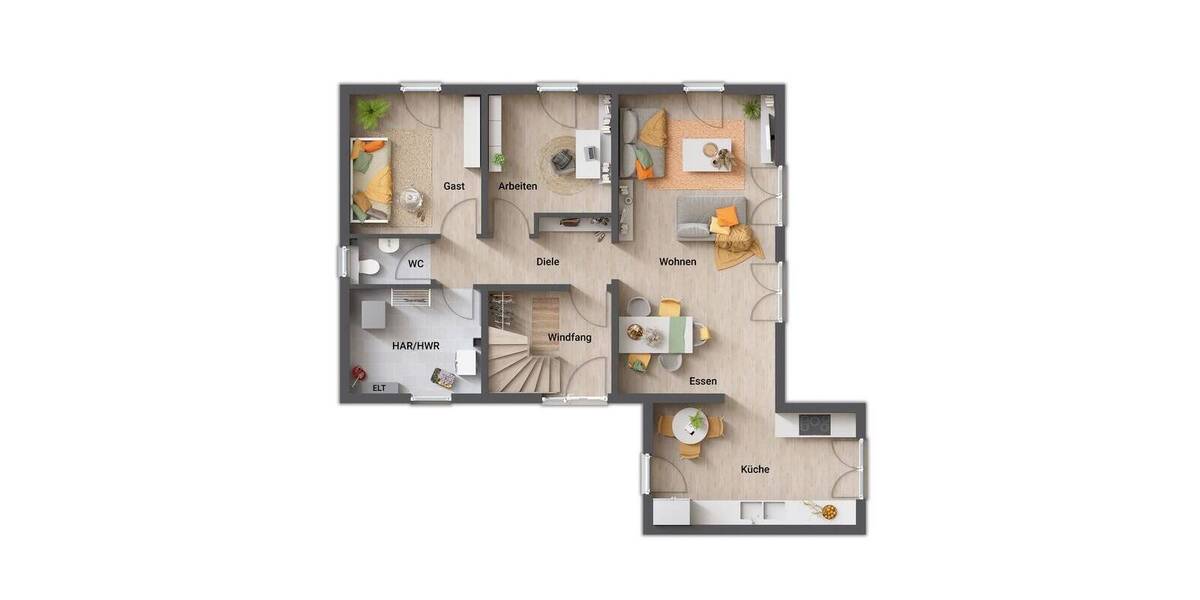 Einfamilienhaus Erwitte Horn-Millinghausen - 6 Zimmer, 150 m&sup2;, 375.590&euro; | Angebot:25681216