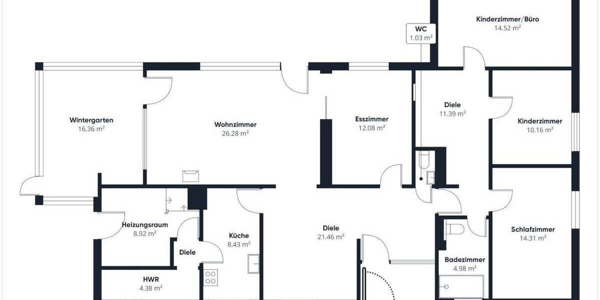 996 qm Traumgrundstück in Isernhagen Süd - Hinterbebauung mit Altbestand zimmer