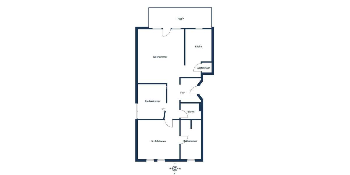 Etagenwohnung Brandis Beucha - 3 Zimmer, 89 m&sup2;, 220.000&euro; | Angebot:25745892