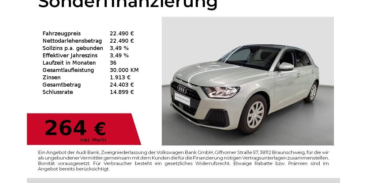 Audi A1 11.260 km 22.490 &euro; Dessau-Roßlau 06844