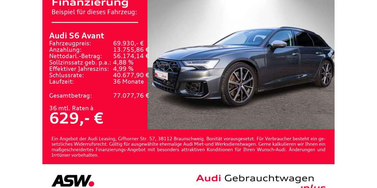 Audi S6 27.990 km 69.930 &euro; Heilbronn 74074