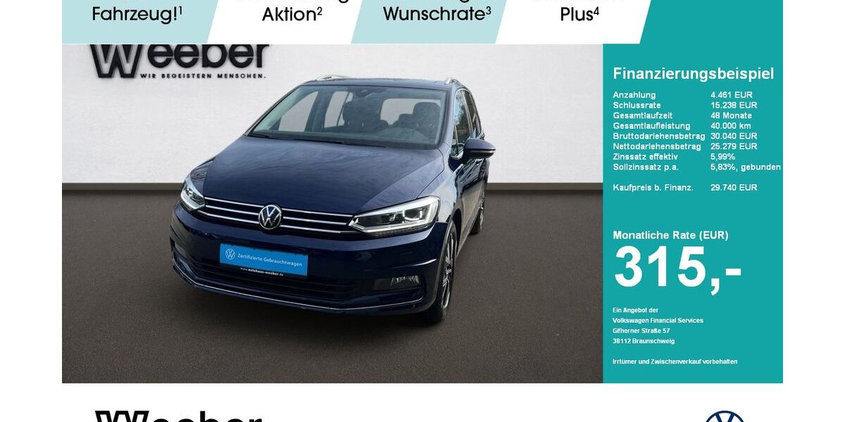 VW Touran 16.643 km 29.740 &euro; Herrenberg 71083