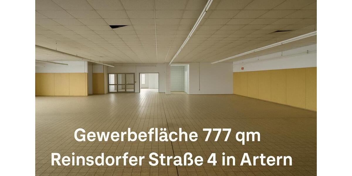 Vielseitige Gewerbefläche mit Rampe & Stellplätzen 777 m² Artern zimmer