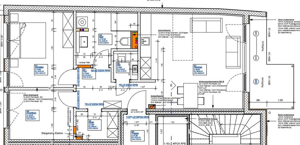 Etagenwohnung Bergrheinfeld - 3 Zimmer, 80 m&sup2;, 945&euro; | Angebot:26263172