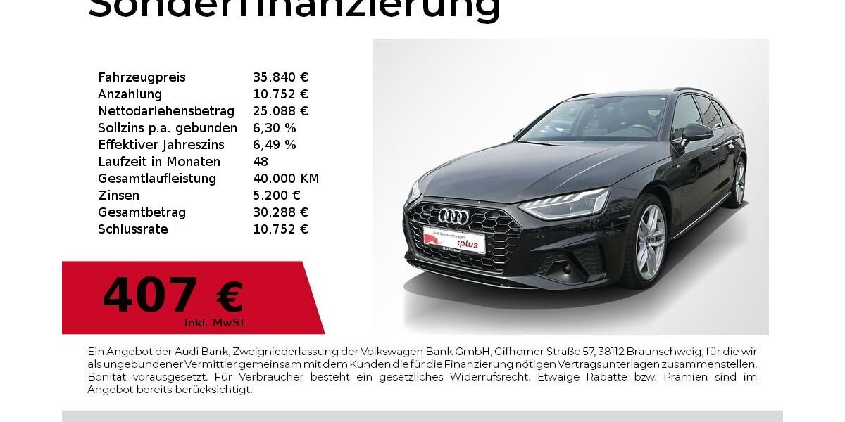 Audi A4 50.900 km 35.840 &euro; Nürnberg 90411