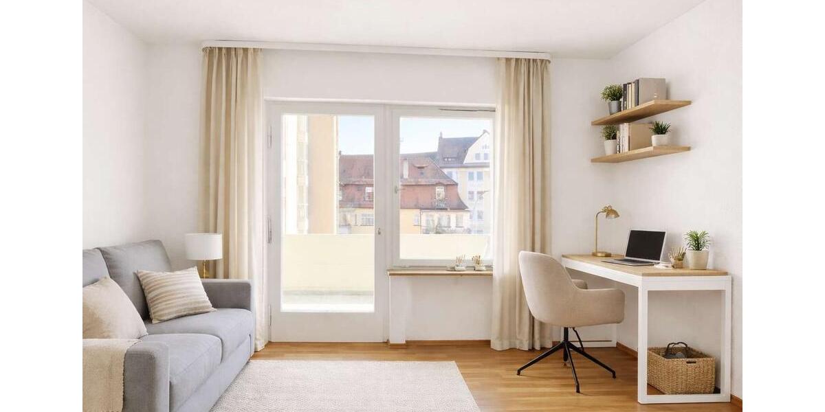 Etagenwohnung Bamberg Gärtnerstadt - 3 Zimmer, 93 m&sup2;, 1.110&euro; | Angebot:26317414
