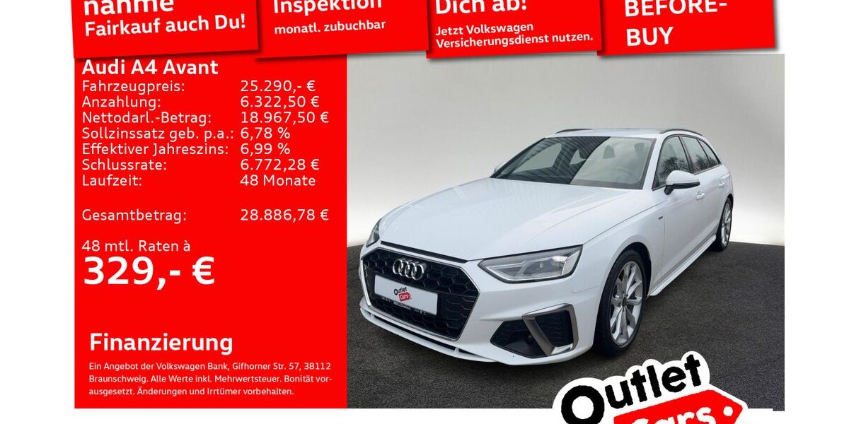 Audi A4 57.321 km 24.220 &euro; Senden 89250