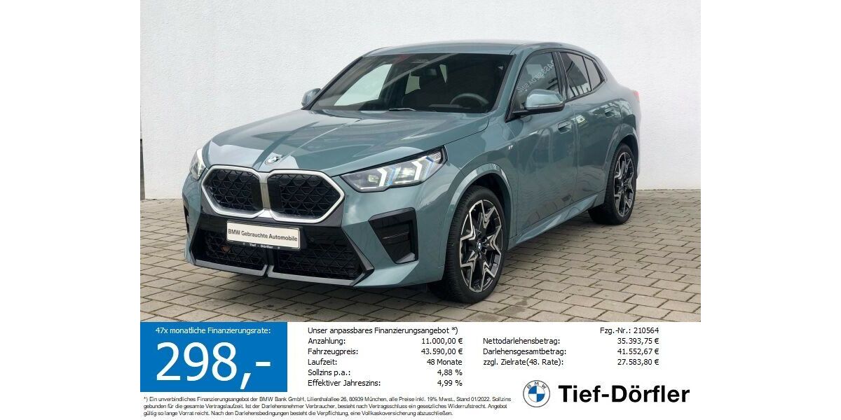 BMW X2 4.883 km 40.890 &euro; Marktsteft 97342