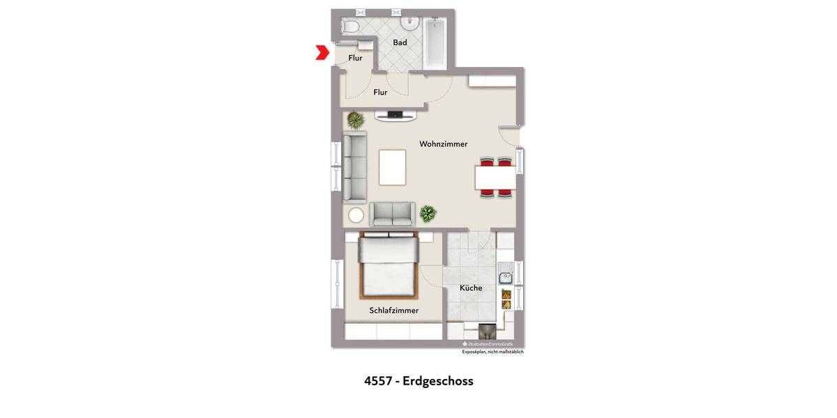 Einfamilienhaus Aachen Eilendorf - 2 Zimmer, 58 m&sup2;, 95.000&euro; | Angebot:26674964