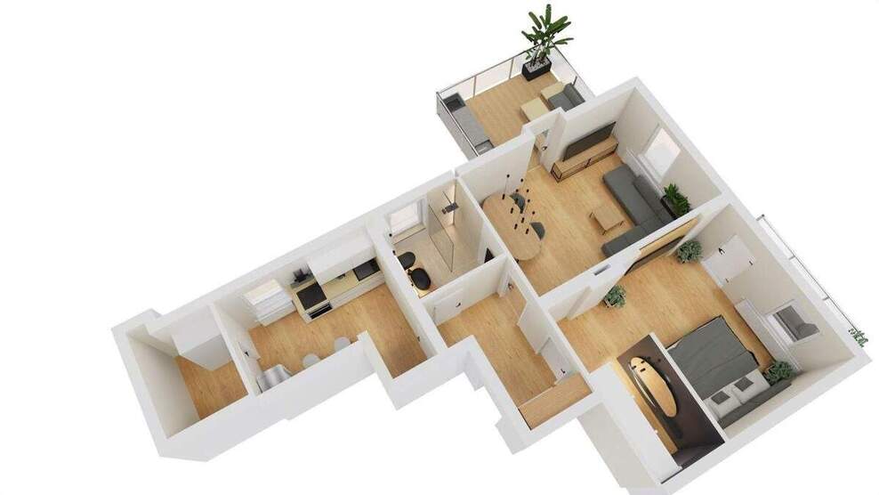 Skandinavischer Wohntraum mit Lounge Terrasse im Grünen - Dresden 2 zimmer