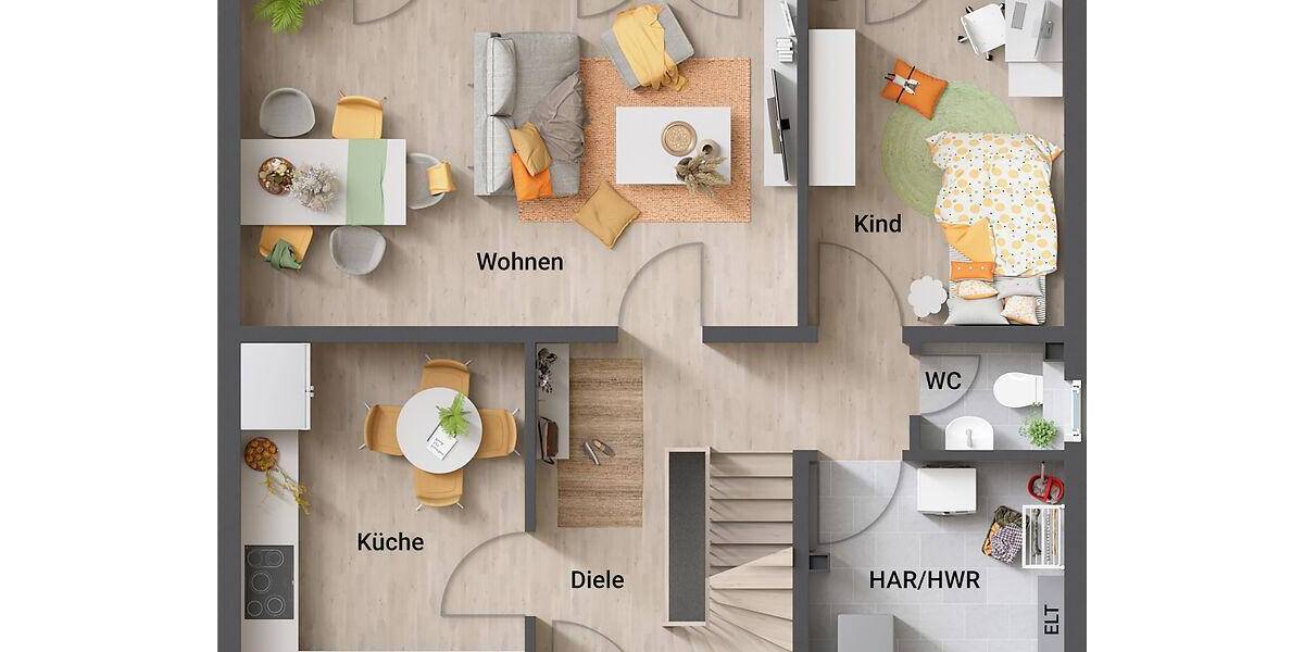 Einfamilienhaus Marlishausen Marlishausen - 4 Zimmer, 121 m&sup2;, 355.780&euro; | Angebot:25959201